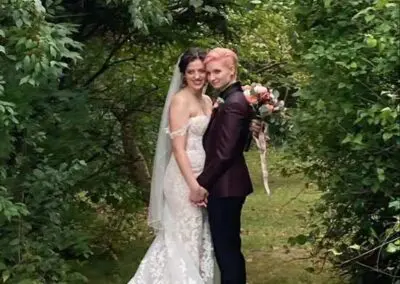 Elegant wedding dresses tailored at Richard Bennett Custom Tailors in Chicago, IL